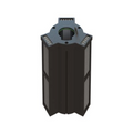 A dark gray and black cylindrical PCO cell for the Active HEPA+ PRO. A circular opening at the top, shown on a plain white background.