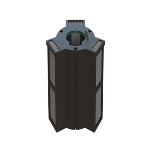 A dark gray and black cylindrical PCO cell for the Active HEPA+ PRO. A circular opening at the top, shown on a plain white background.
