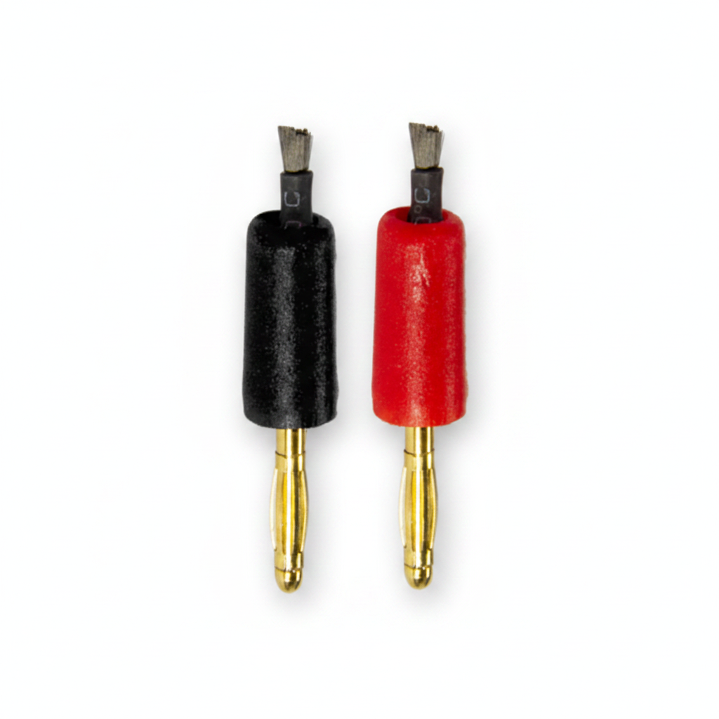 Two Active HEPA+ Ionization Brushes one black and one red , on a white background.