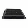 black rear filter for pureair3000 air purifier with a white background